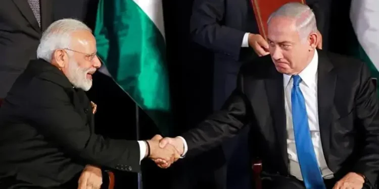 Modi says India stands ‘firmly’ with Israel during visit