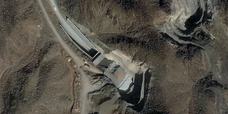 Satellite images show Iran repairing and fortifying sites?