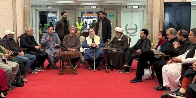 TTAP says extending protest at Parliament House till Tuesday to ‘see govt response’ to call for access to Imran