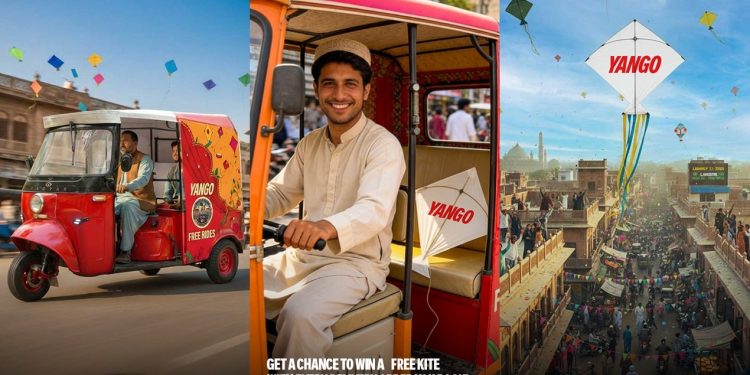 This Basant, Yango Pakistan Paints Lahore in Colour with Free Rickshaw Rides and Deliveries