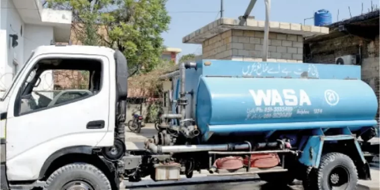 Wasa seeks Rs810m to supply free water to underserved areas via tankers