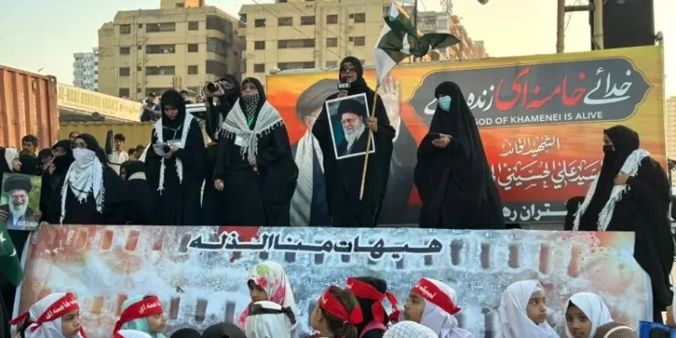 Roads closed in major cities across Pakistan amid nationwide protests over US-Israel attacks on Iran