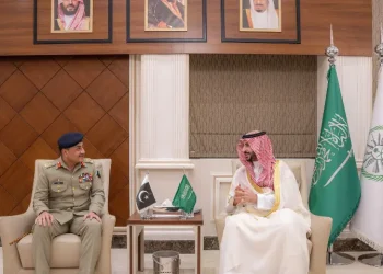CDF Munir discusses Iranian attacks in meeting with Saudi defence minister