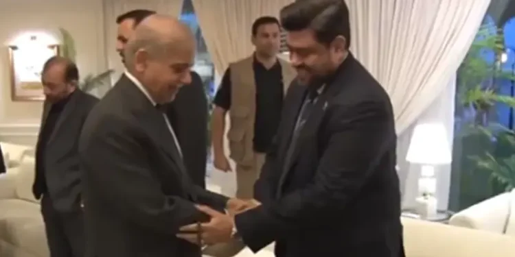 In meeting with MQM-P delegation, PM Shehbaz lauds services of ex-Sindh governor Kamran Tessori