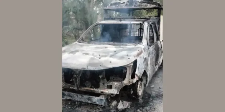 Cop martyred in terrorist attack on police vehicle in Bannu