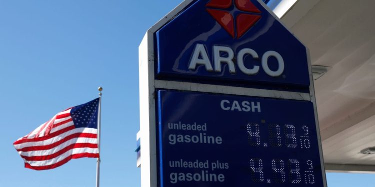Americans are now paying $4 a gallon for gas