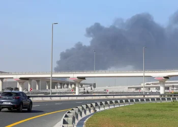 Blasts heard over Dubai and Doha for second day, with Duqm port also targeted