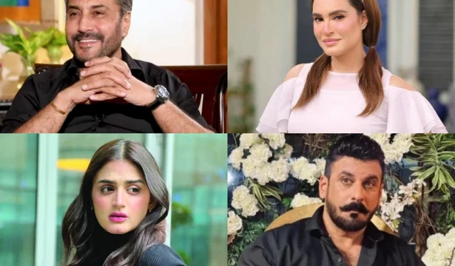 showbiz celebrities shared joy and love on eid day photo collage tribune file images