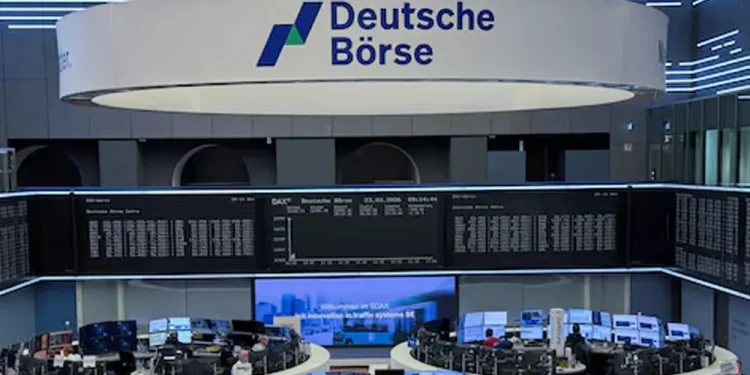 European shares fell amid uncertainty over Mideast war