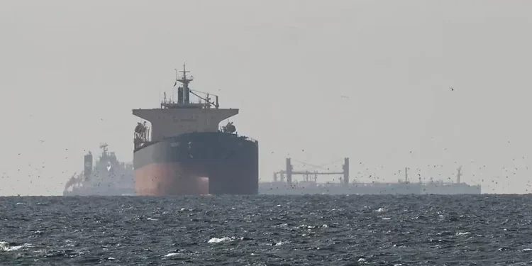 Iranian oil flows through Strait of Hormuz even as Gulf neighbors’ exports shut