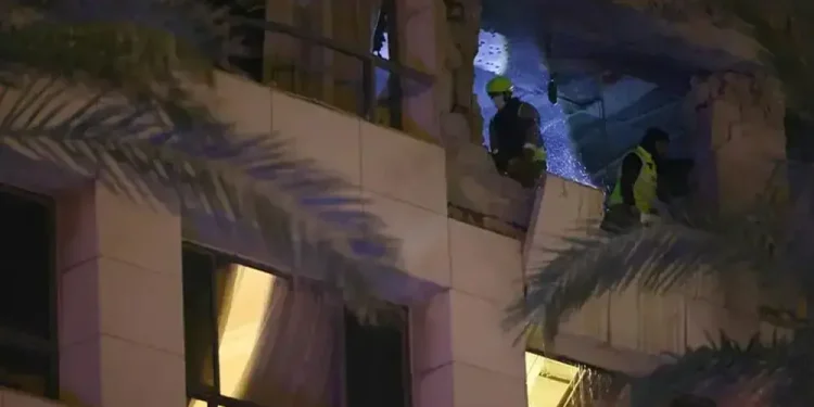 Israel strikes Beirut hotel as Lebanon says war toll nears 400