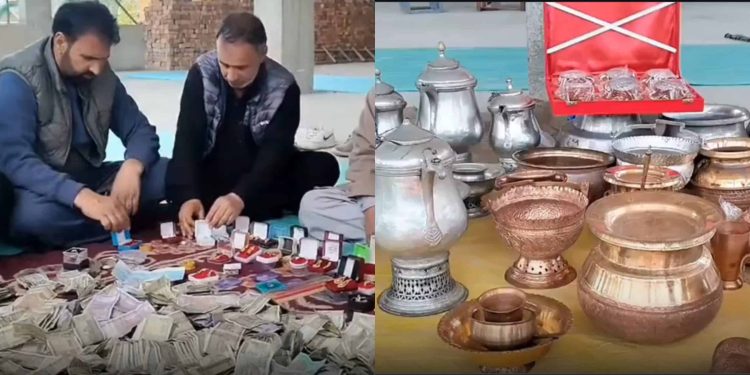 Jammu and Kashmir’s Budgam Residents Donate Gold, Silver and Cash to Support Ir@n Amid Gulf Crisis