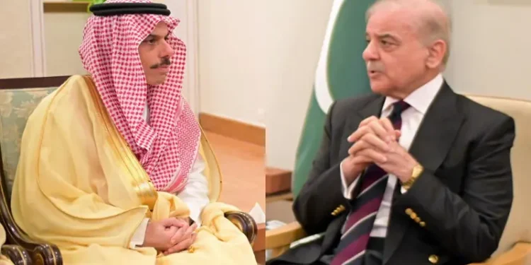 PM Shehbaz appreciates Kingdom’s ‘remarkable restraint’ in meeting with Saudi FM