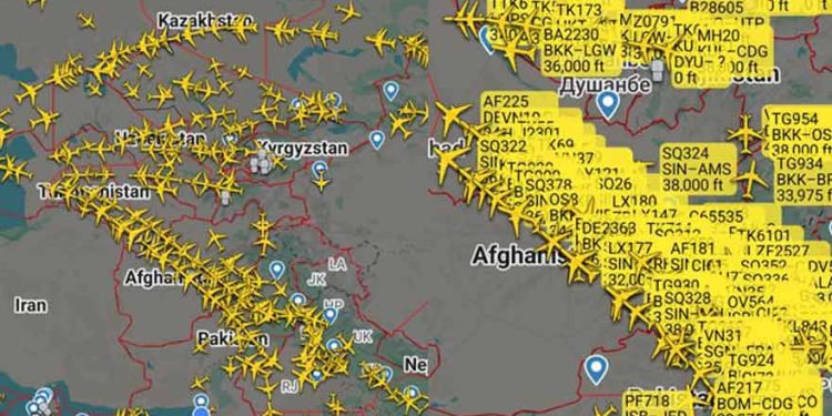 Pakistan-Afghanistan Airspace Emerges Among World’s Busiest Corridors
