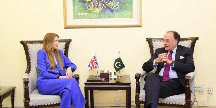 Pakistan takes proactive steps to shield economy amid regional risks, Aurangzeb tells UK