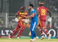 Powerful Batting by West Indies, Sets Target of 196 Against India