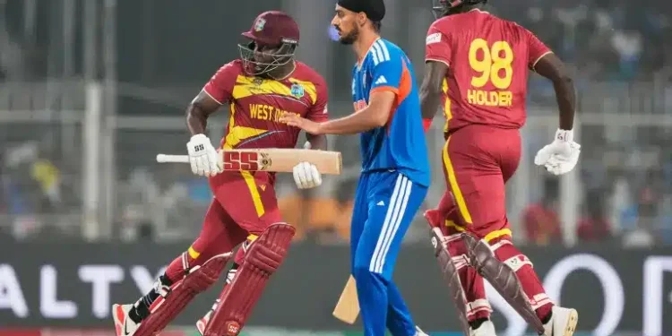 Powerful Batting by West Indies, Sets Target of 196 Against India