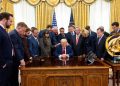 Prayers Held at the White House for Trump’s Success