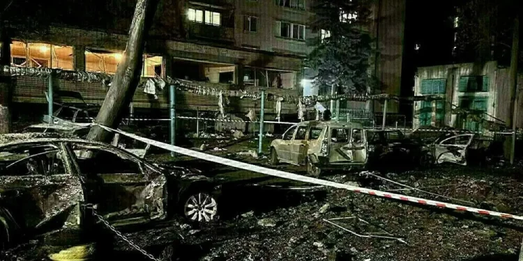 Russian drones injure 20 in Ukraine’s Kharkiv, Dnipro