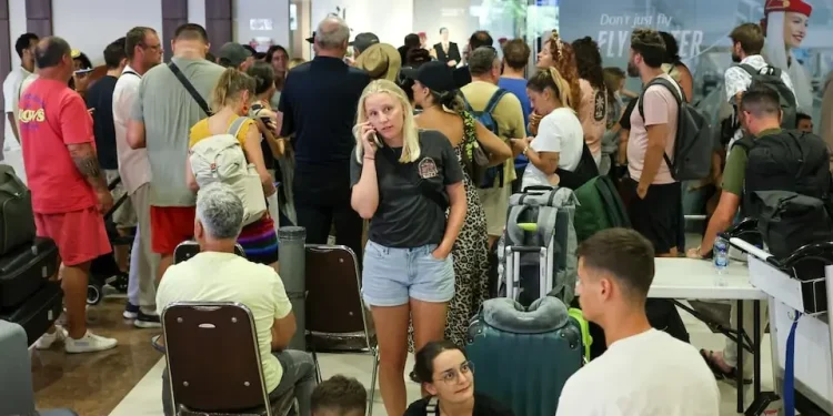 Thousands of flights cancelled as conflict upends global air travel
