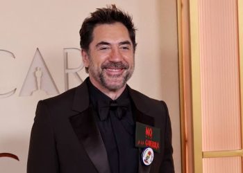 ‘No to War, and Free P@lestine’, Actor Javier Bardem at Oscar