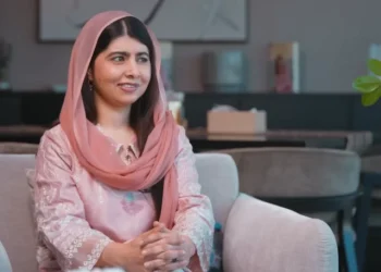 malala yousafzai talking to shehzad roy in his laga reh podcast photo screengrab