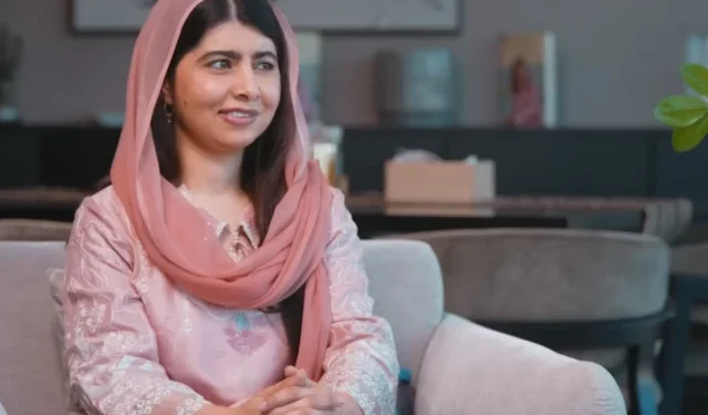 malala yousafzai talking to shehzad roy in his laga reh podcast photo screengrab