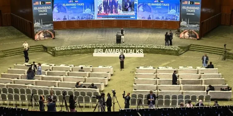 Buffets, baristas, but no briefings: A journalist’s account of covering Islamabad Talks