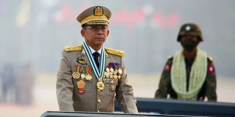 Myanmar junta chief elected president