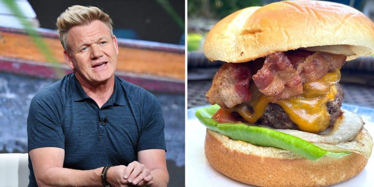 I made Gordon Ramsay's 'perfect' 10-minute burger, and it tasted restaurant-worthy