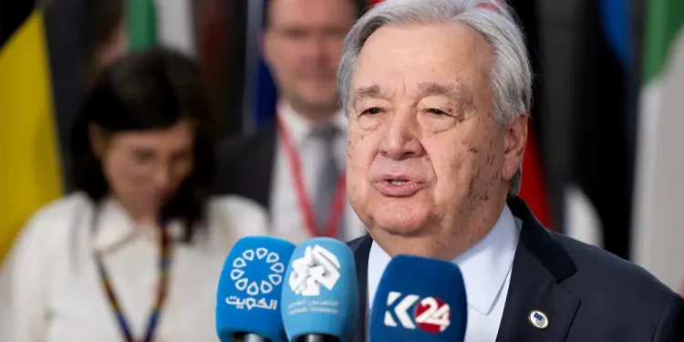 UN chief says ‘no military solution’ for Mideast crisis