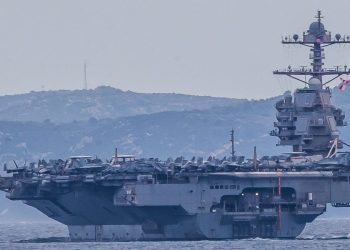 US Navy aircraft carrier set to break record for longest deployment in modern history